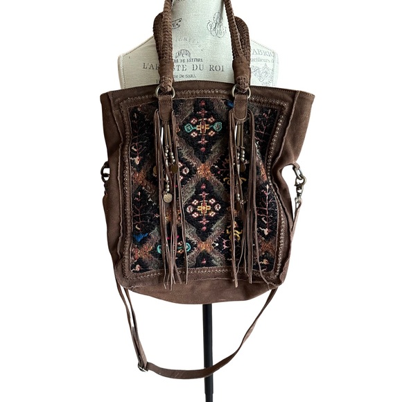 Free People Paradise Valley Patchwork Tote - Picture 2 of 13
